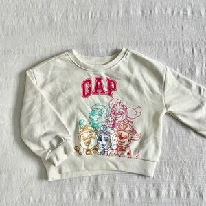 GAP Kids Cream paw Patrol Sweatshirt
